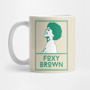 Foxy brown\\retro fan artwork Mug